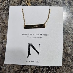 2/$30 *when bundled Jook And Nona Love Necklace